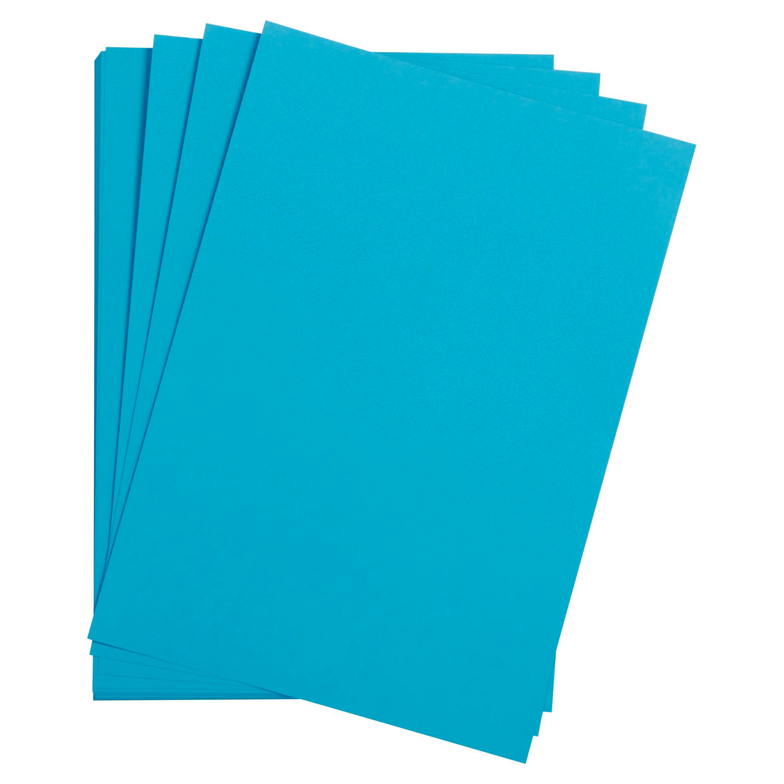 Carton Maya 185g bleu 25 feuilles 50 x 70 cm