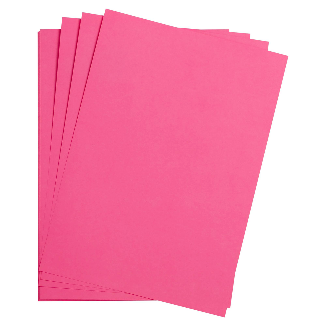 Carton Maya 185g rose fuchsia 25 feuilles 50 x 70 cm
