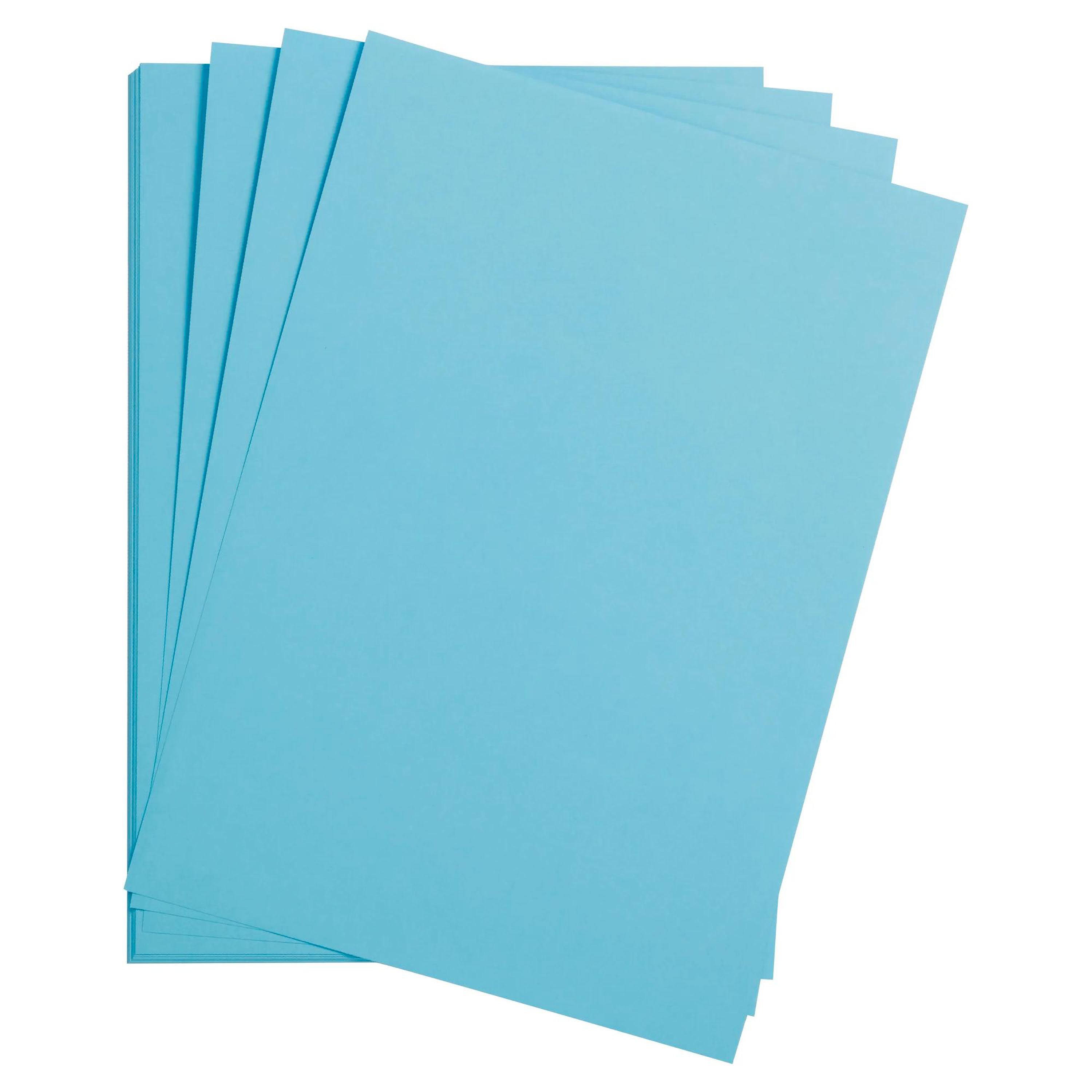 Maya Cardboard 185gr Sky Blue 25 sheets 19.7 x 27.6in