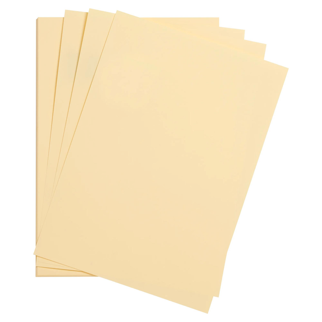 Carton Maya 185g chamois 25 feuilles 50 x 70 cm