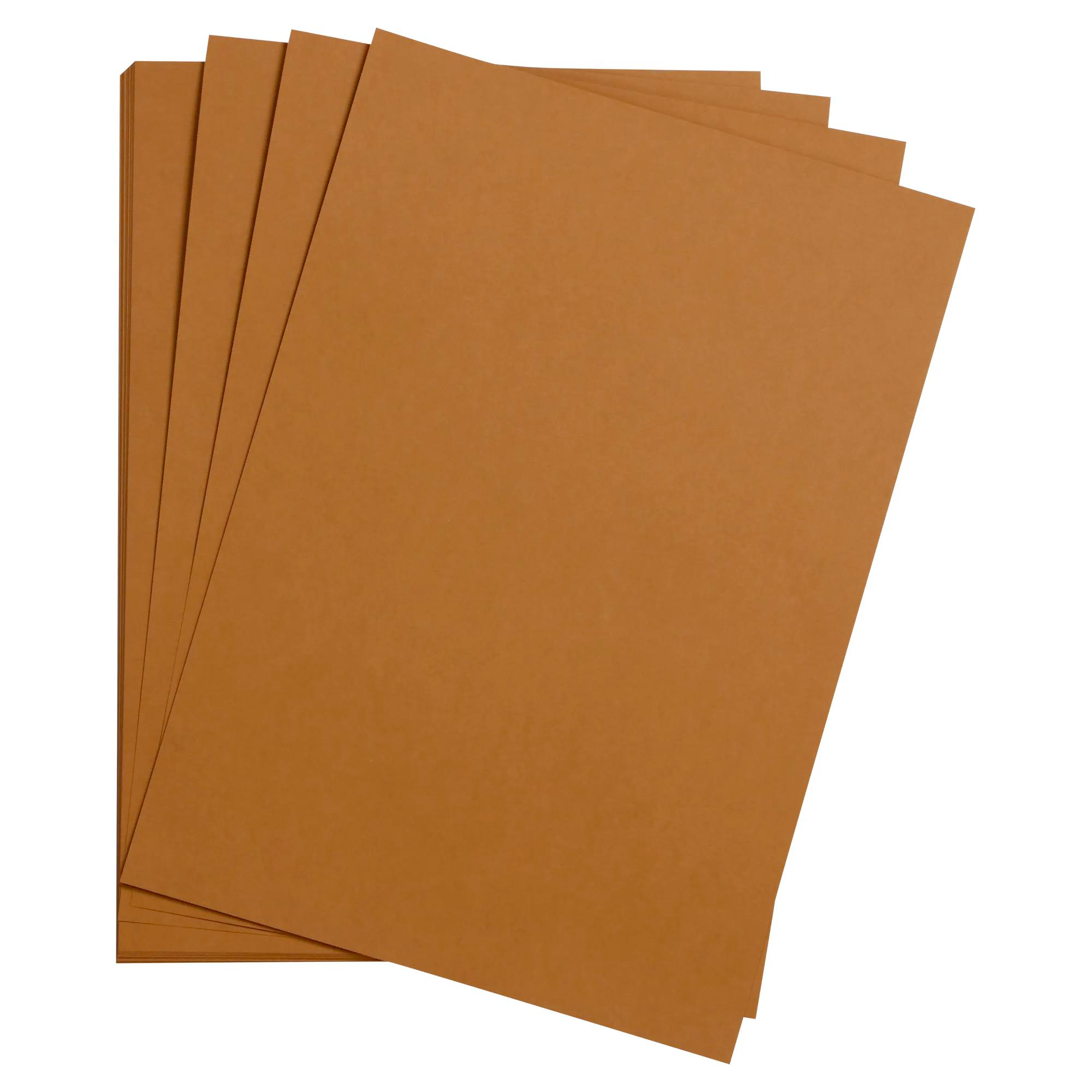 Maya Cardboard 185gr  Brown 25 sheets 19.7 x 27.6in