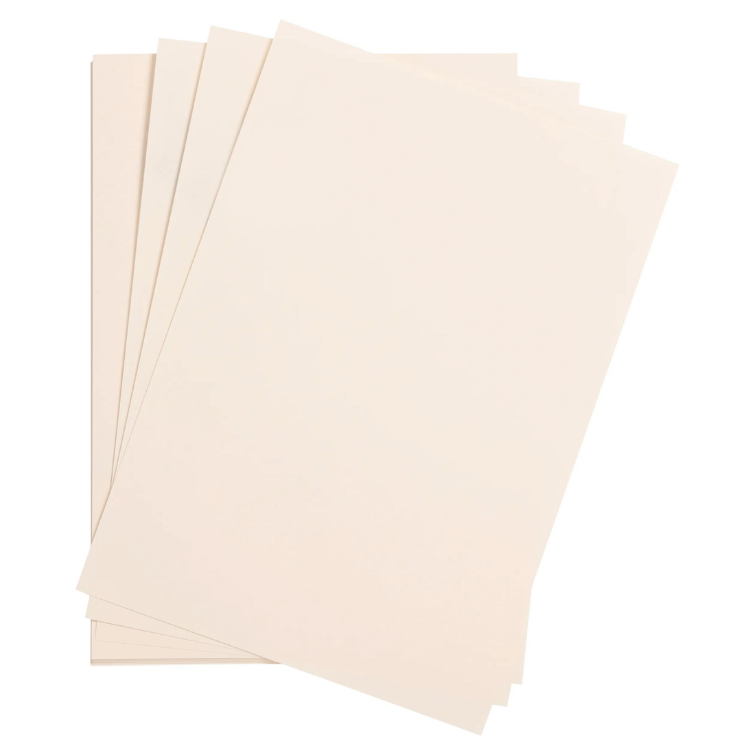 Carton Maya 185g ivoire 25 feuilles 50 x 70 cm