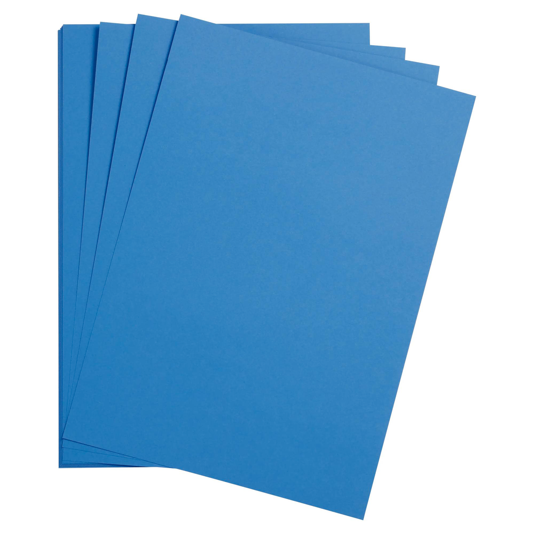 Carton Maya 185g bleu roi 25 feuilles 50 x 70 cm