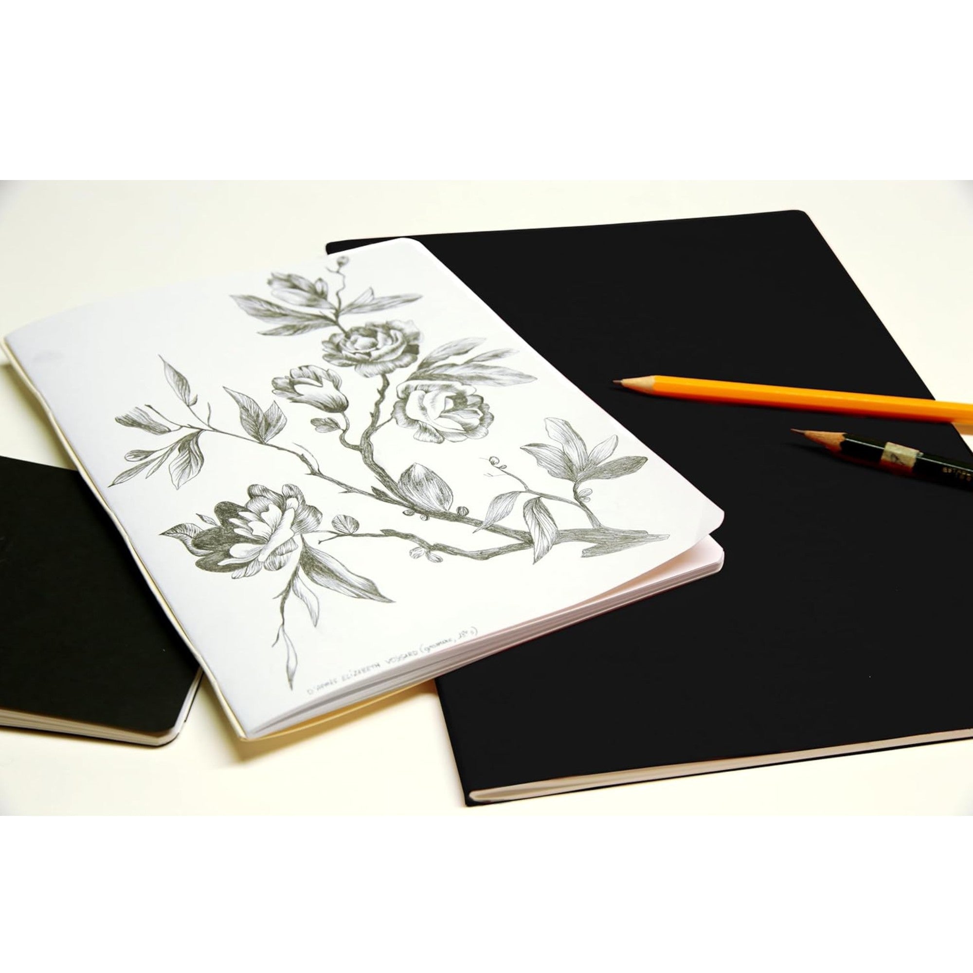 Carnet de croquis Goldline Blanc Agrafé 20 feuilles (14,8 × 21 cm)