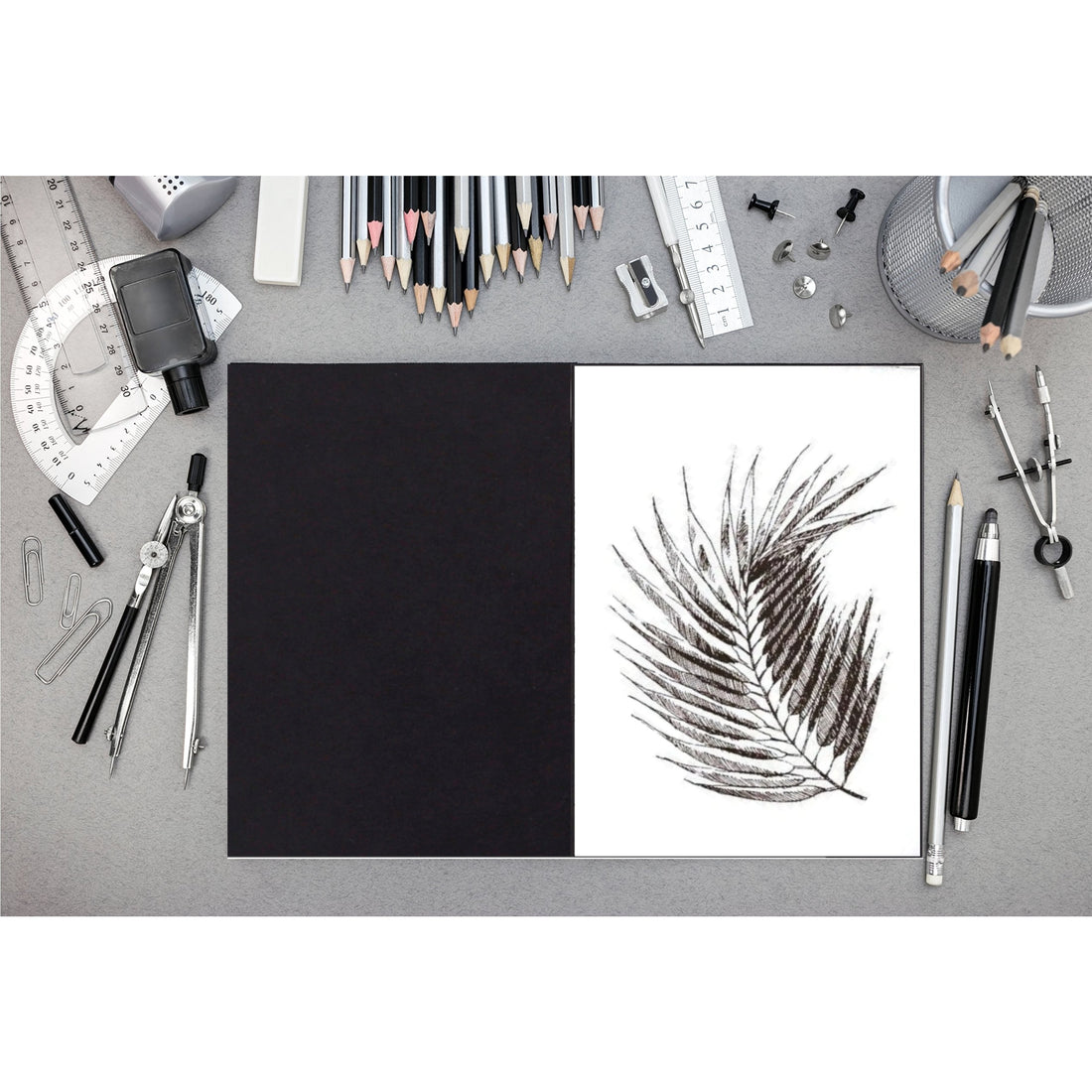 Goldline Sketch Pad White Stapled 20 sheets (5,8 x 8,3 in)