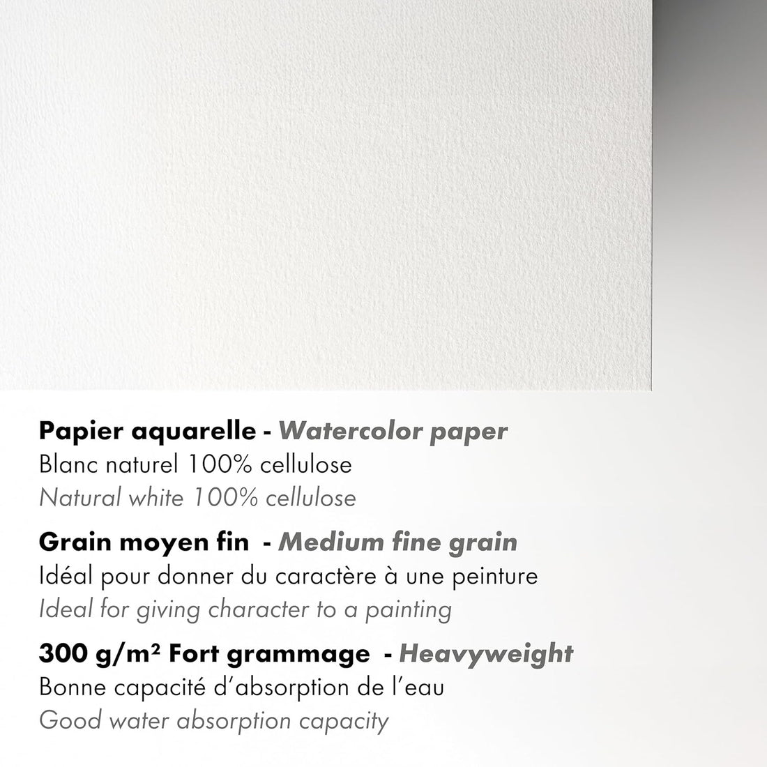 Aquapad bloc collé A6 50F 300g