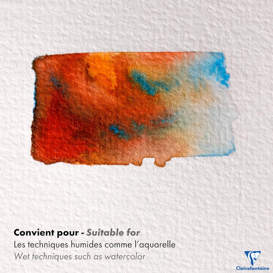 Goldline Aqua 300G Grain fin moyen A3 30Sh Blanc CLAIREFONTAINE