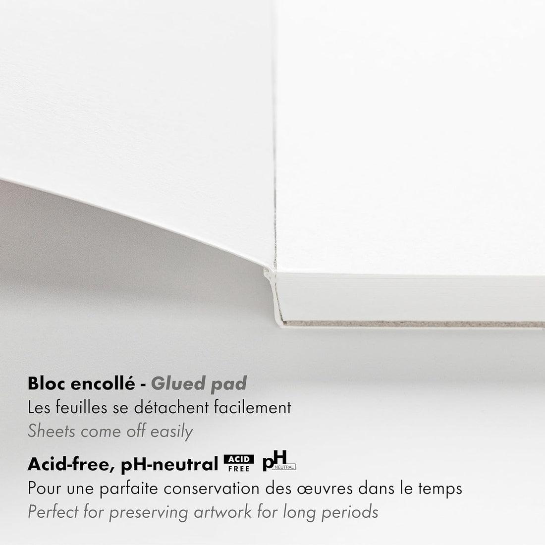 Paint'On Bloc à dessin lisse blanc A3 25F 250g