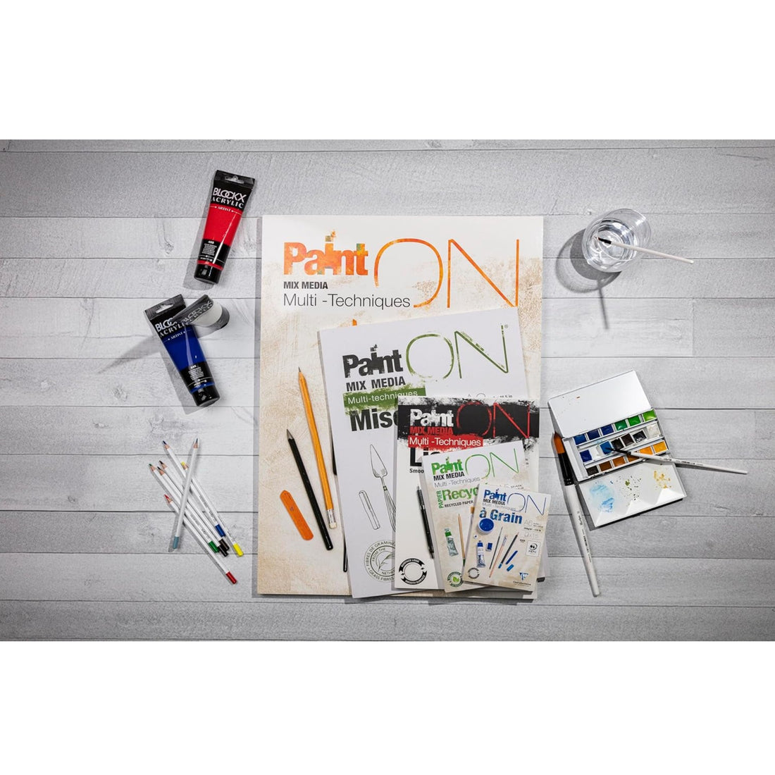 Paint'On Bloc à dessin lisse blanc A3 25F 250g