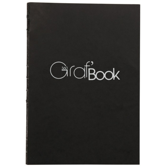 Graf'book 360 cahier croquis - 100 feuilles -  A4 (21x29.7cm) CLAIREFONTAINE