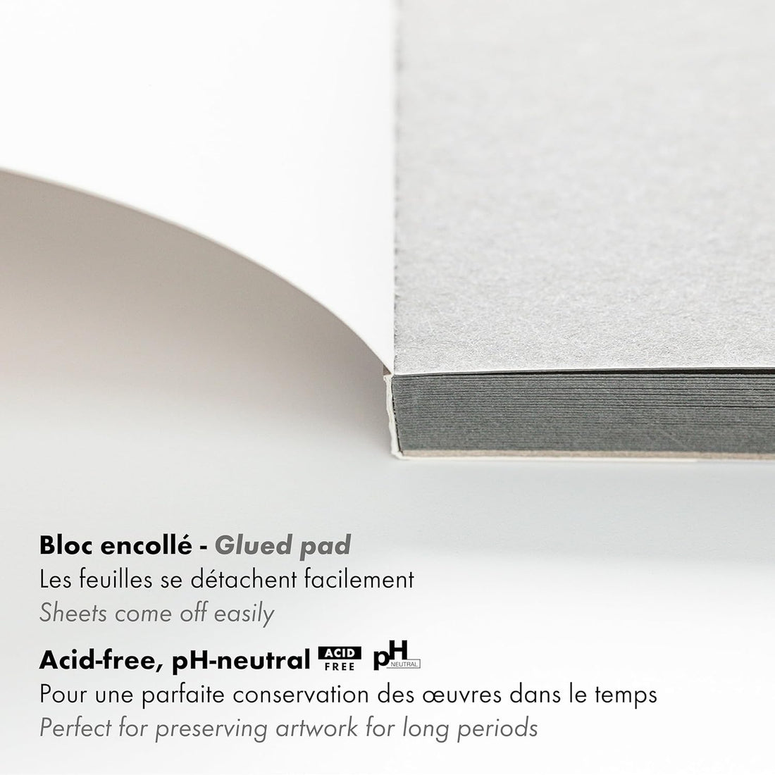 Paint'on - Peinture sur Gris A4 250g  30S 21x29.7cm