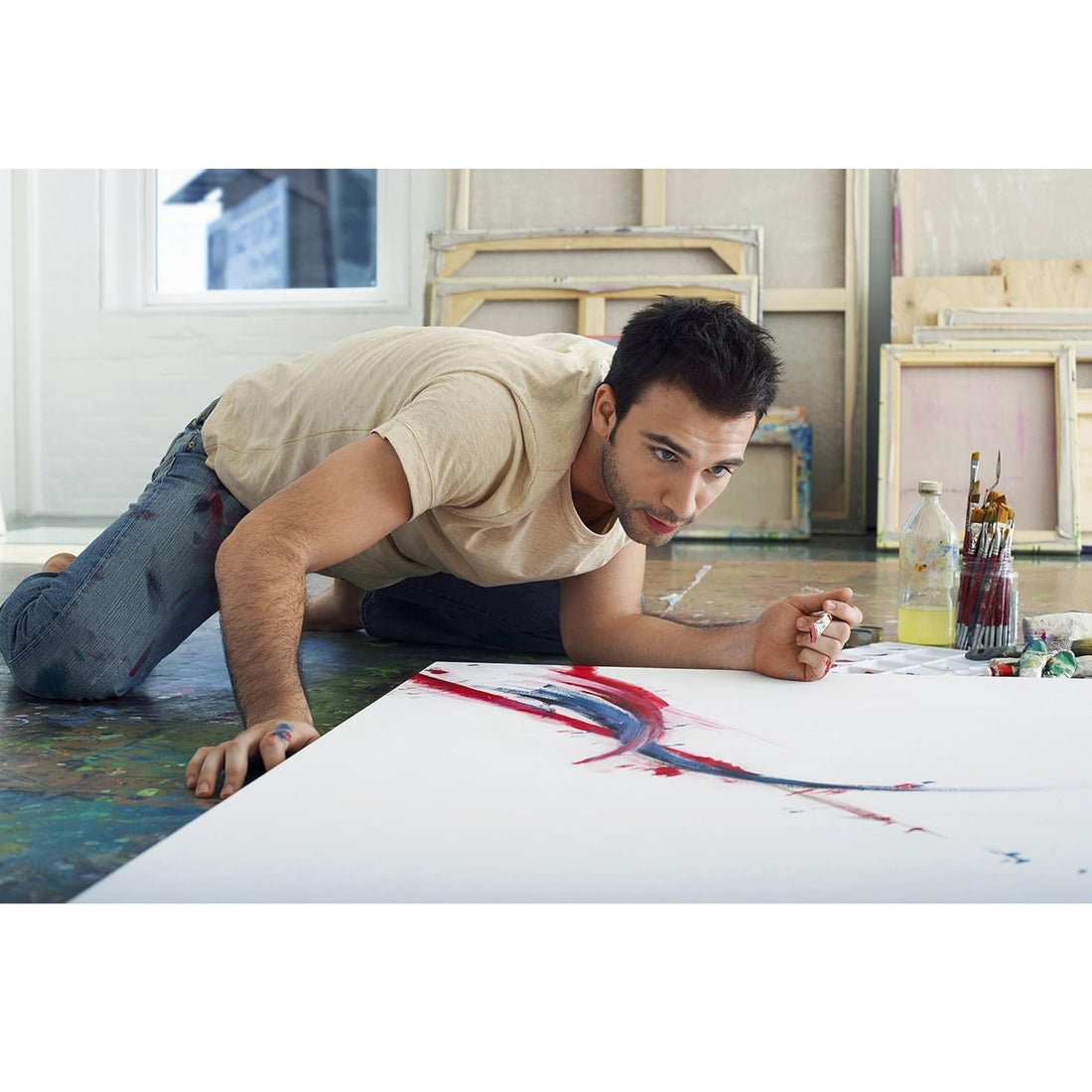 PAINT'ON GRIS 250g. 15fls 50x65