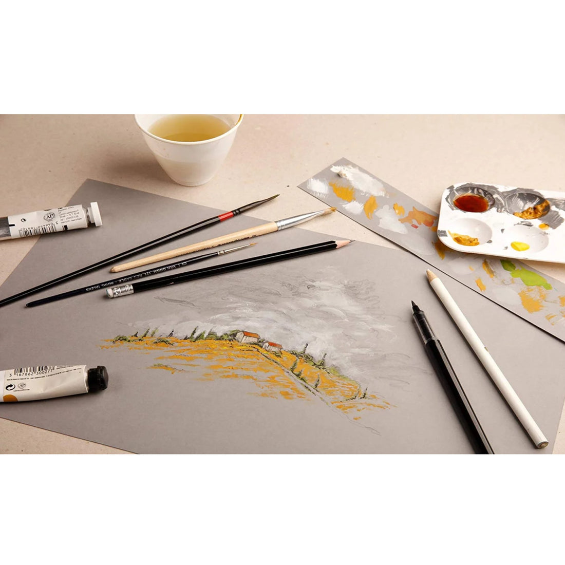 PAINT'ON GRIS 250g. 15fls 50x65