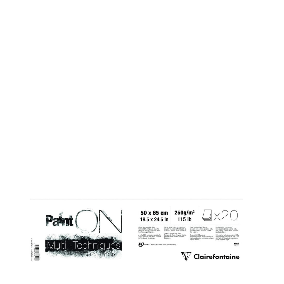 Paint'On Blanc 250g. 20S  19,7X25,5