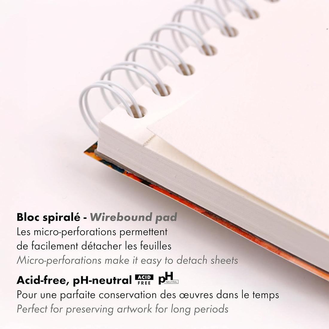 Bloc à dessin AquaBloc 300G spirale 25 feuilles A5+ by CLAIREFONTAINE