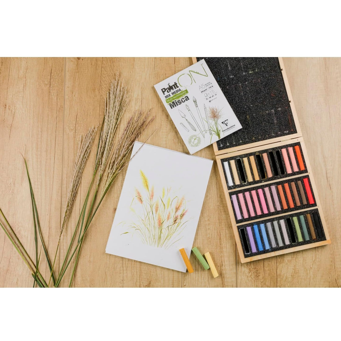Paint'On Misca Bloc à dessin Collé A3 15F 250g/M²