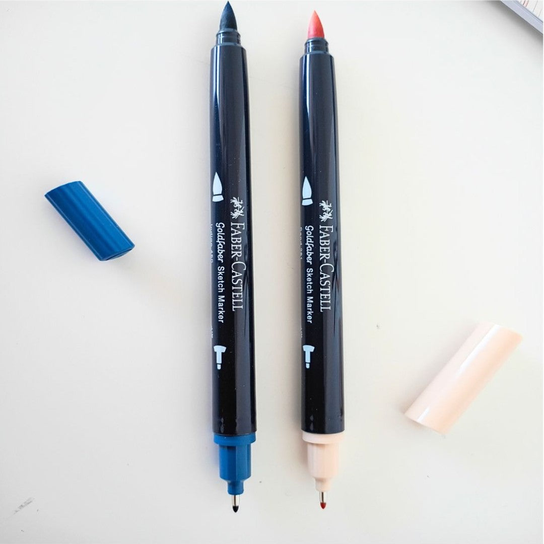 Manga Starter Set Clairefontaine A5 Manga Pad and Sketch markers