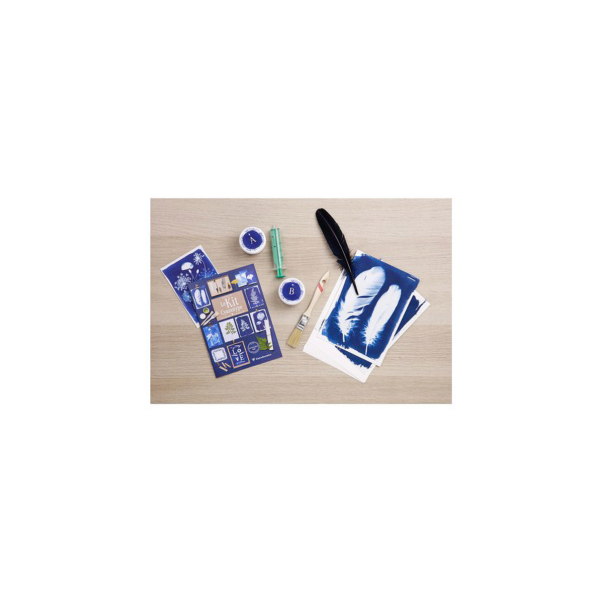 Kit Découverte Cyanotype (21,4 x 8,6 x 15,3 cm) - CLAIREFONTAINE