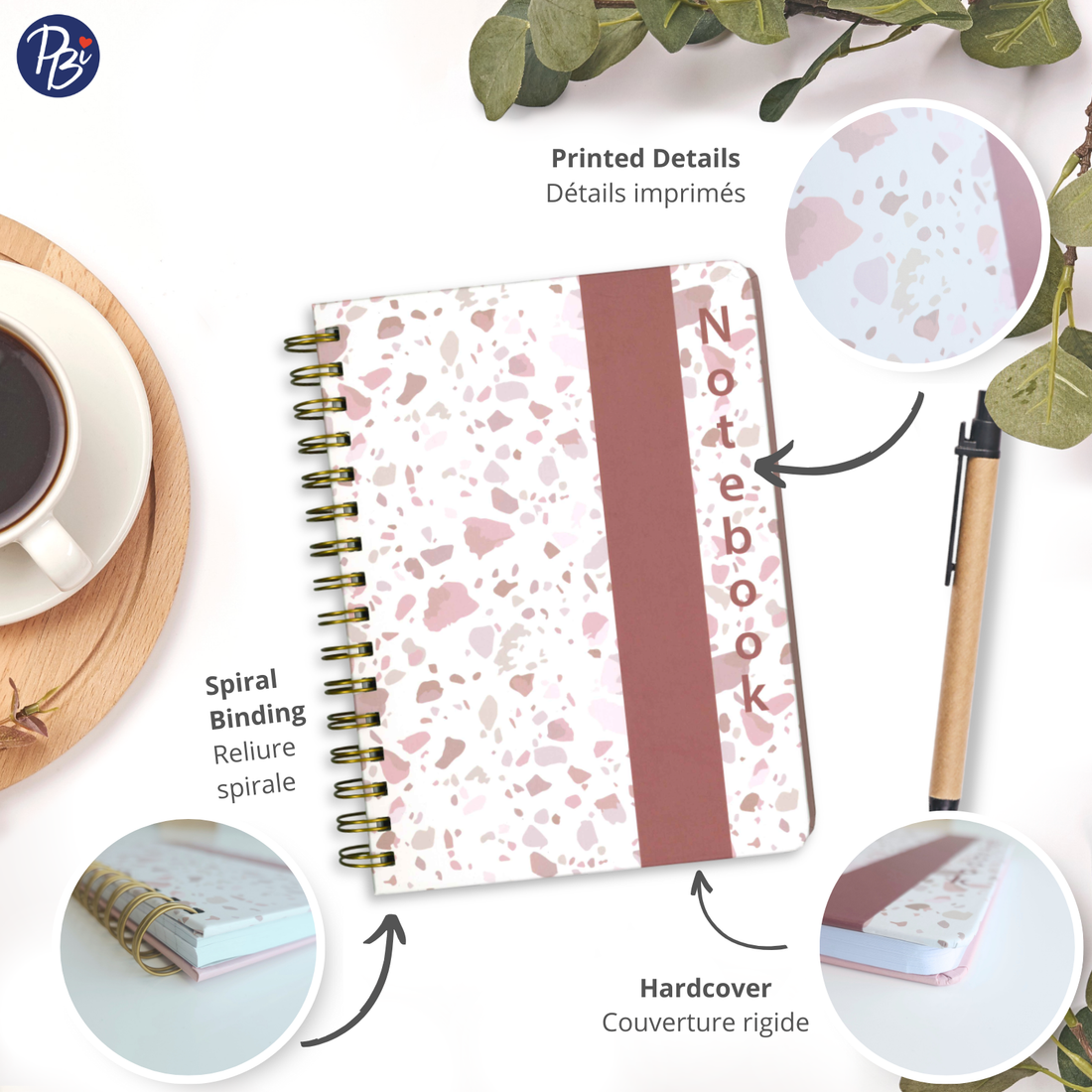 CAHIER DE NOTES - TERRAZZO PBI LIVRES NOTES