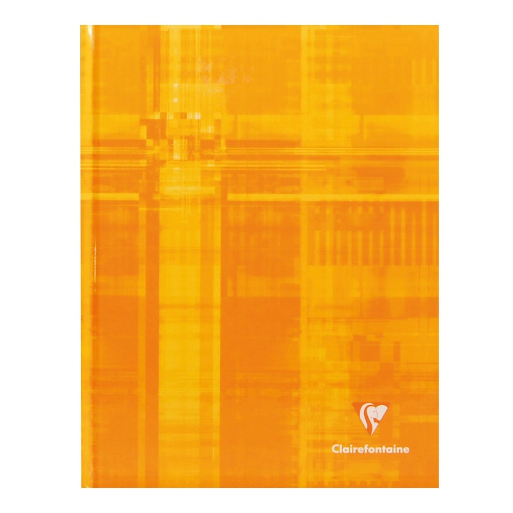 Cahier brochure rembordé rigide 5/5 -assortis- 192 pages (17x22cm) CLAIREFONTAINE