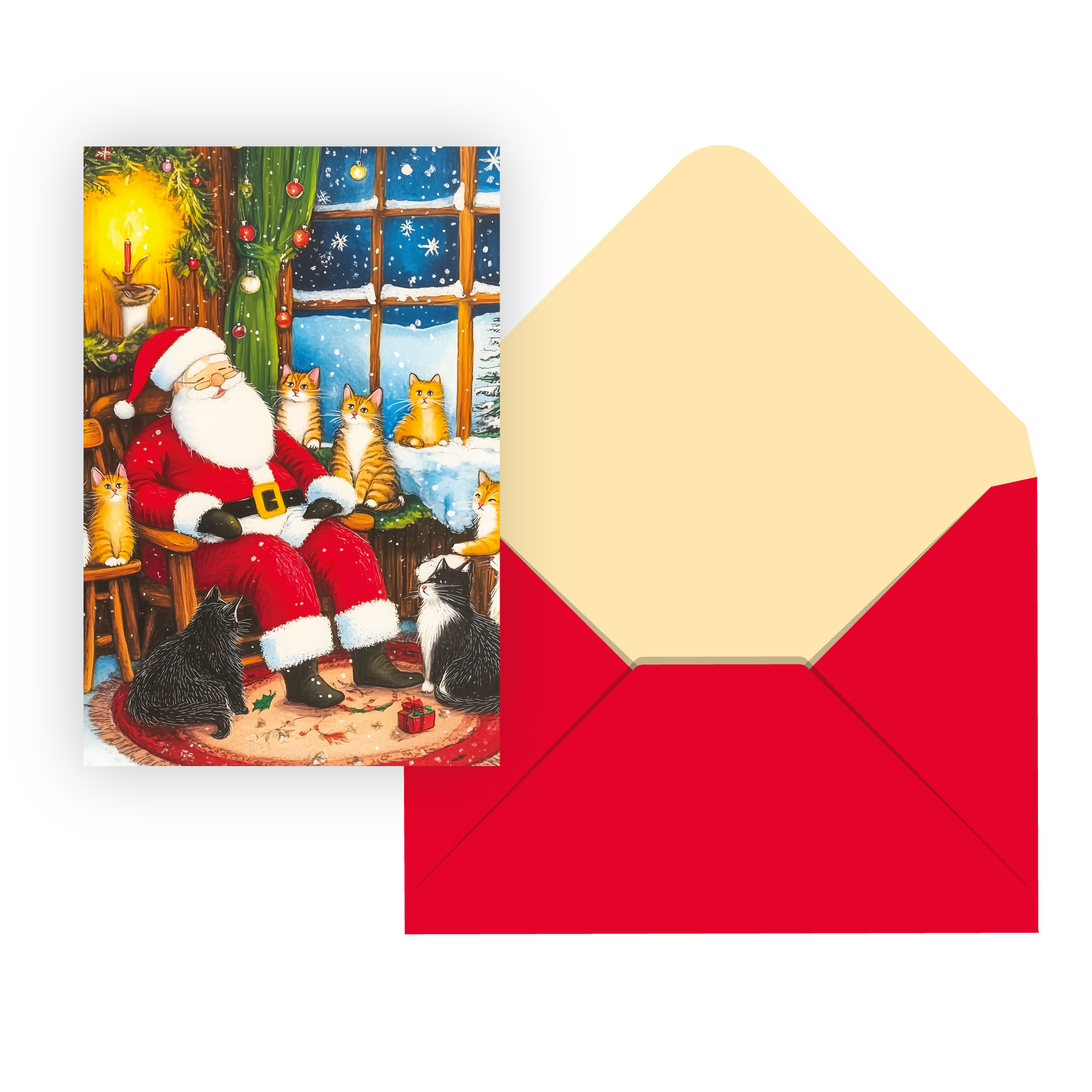 CARTES NOËL SIGNATURE - IDV- PÈRE NOËL PBI AUTRES