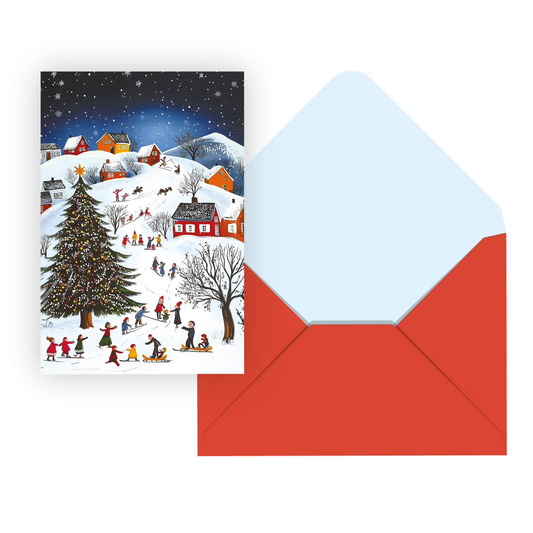 CARTES NOËL SIGNATURE - IDV- SOUS LE SAPIN PBI AUTRES
