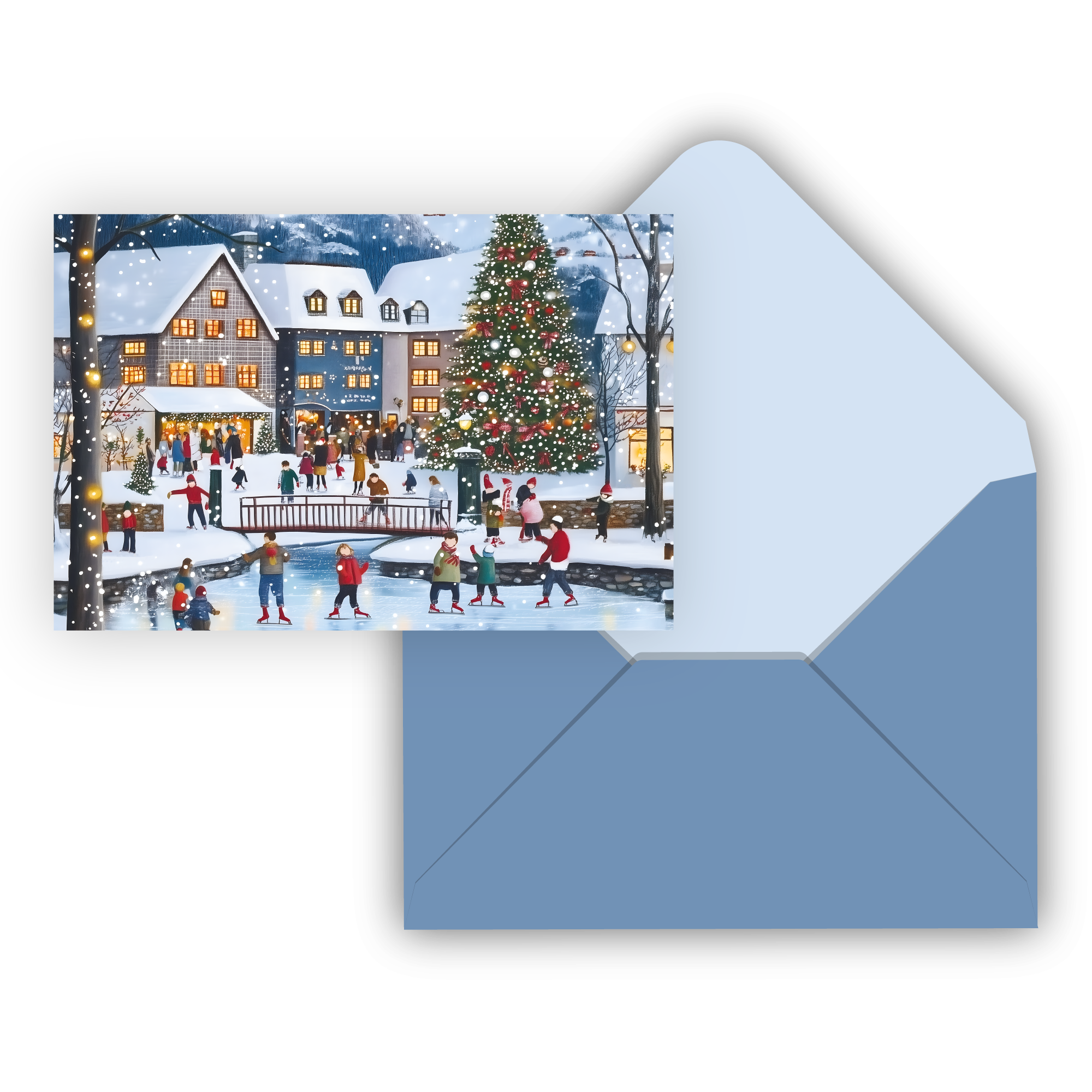 CARTES NOËL SIGNATURE - IDV- SOUVENIRS DES FÊTES PBI AUTRES