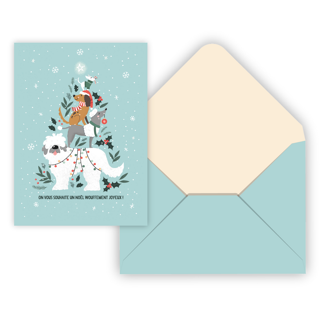 CARTE NOËL IDV./  NOËL WOAFEMENT JOYEUX - 2025 PBI AUTRES