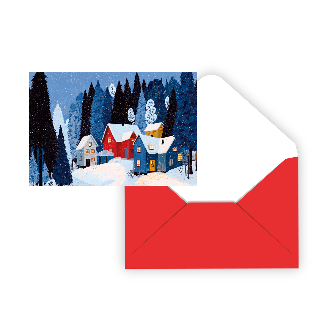 CARTES NOËL SIGNATURE - IDV- REFUGE HIVERNAL - PBI AUTRES