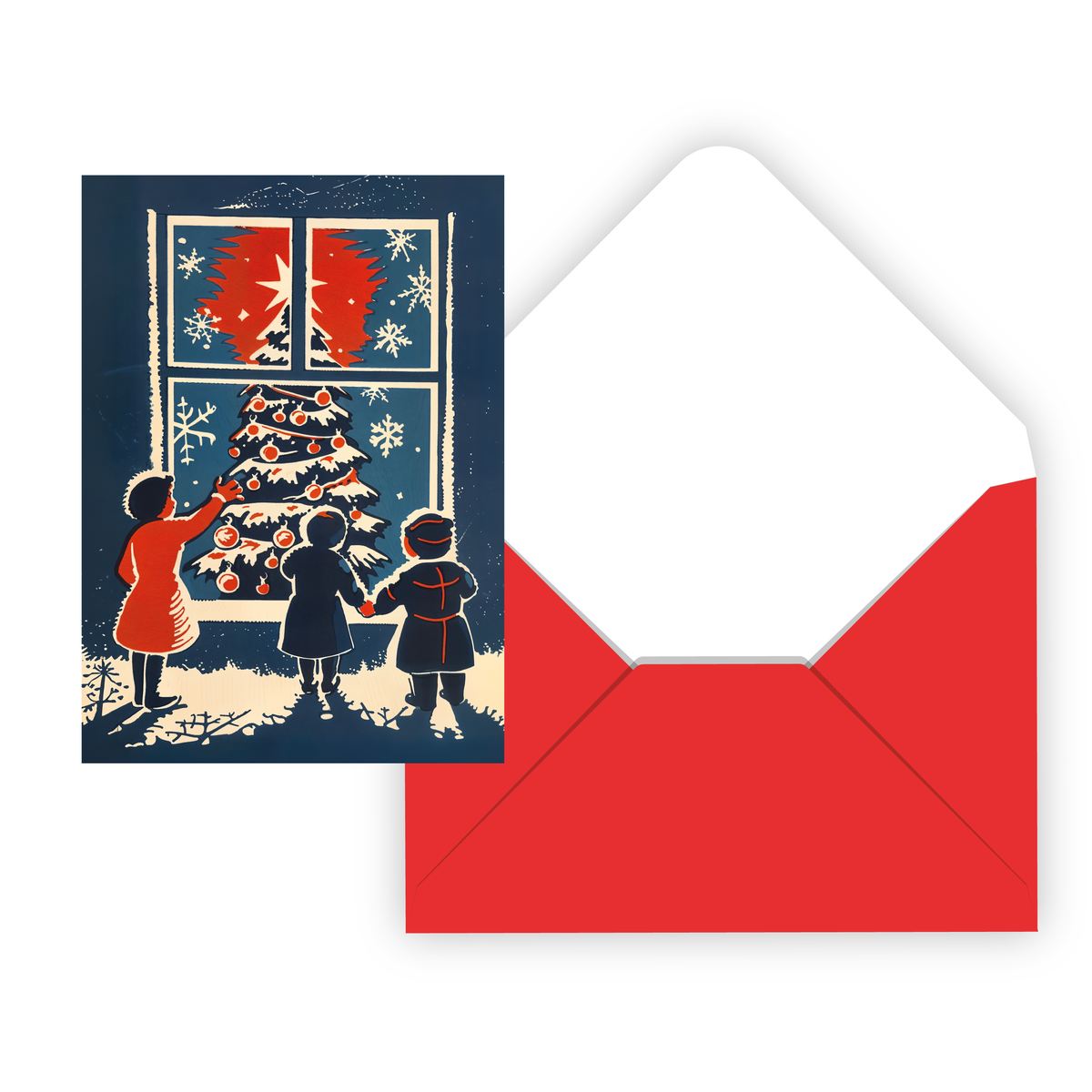 CARTE NOËL ENS./ 8- SAPIN MAGIQUE - PBI AUTRES