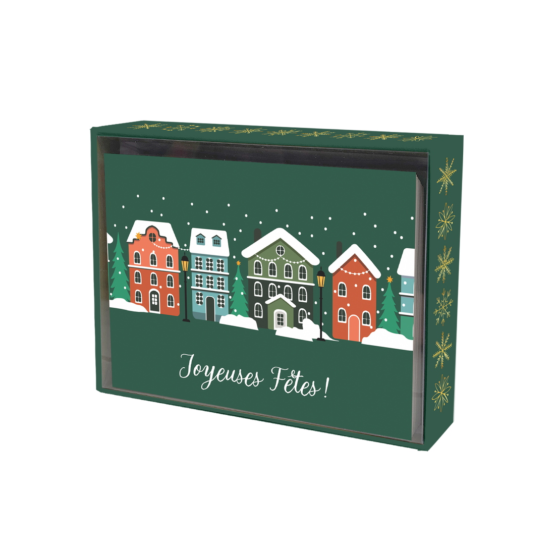 CARTE NOËL ENS./ 20: PETIT VILLAGE PBI AUTRES