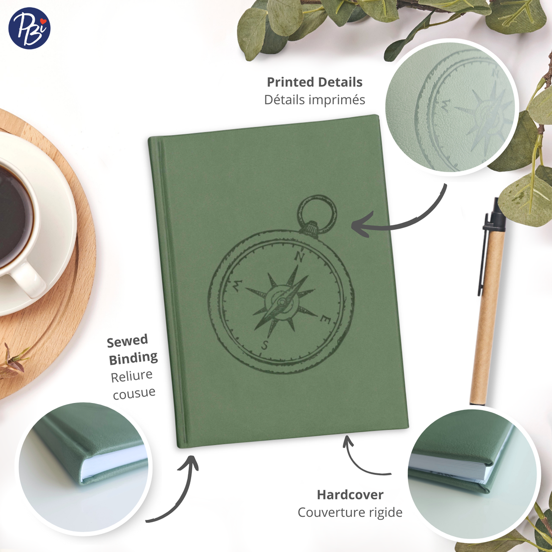 CAHIER DE NOTES - BOUSSOLE PBI LIVRES NOTES