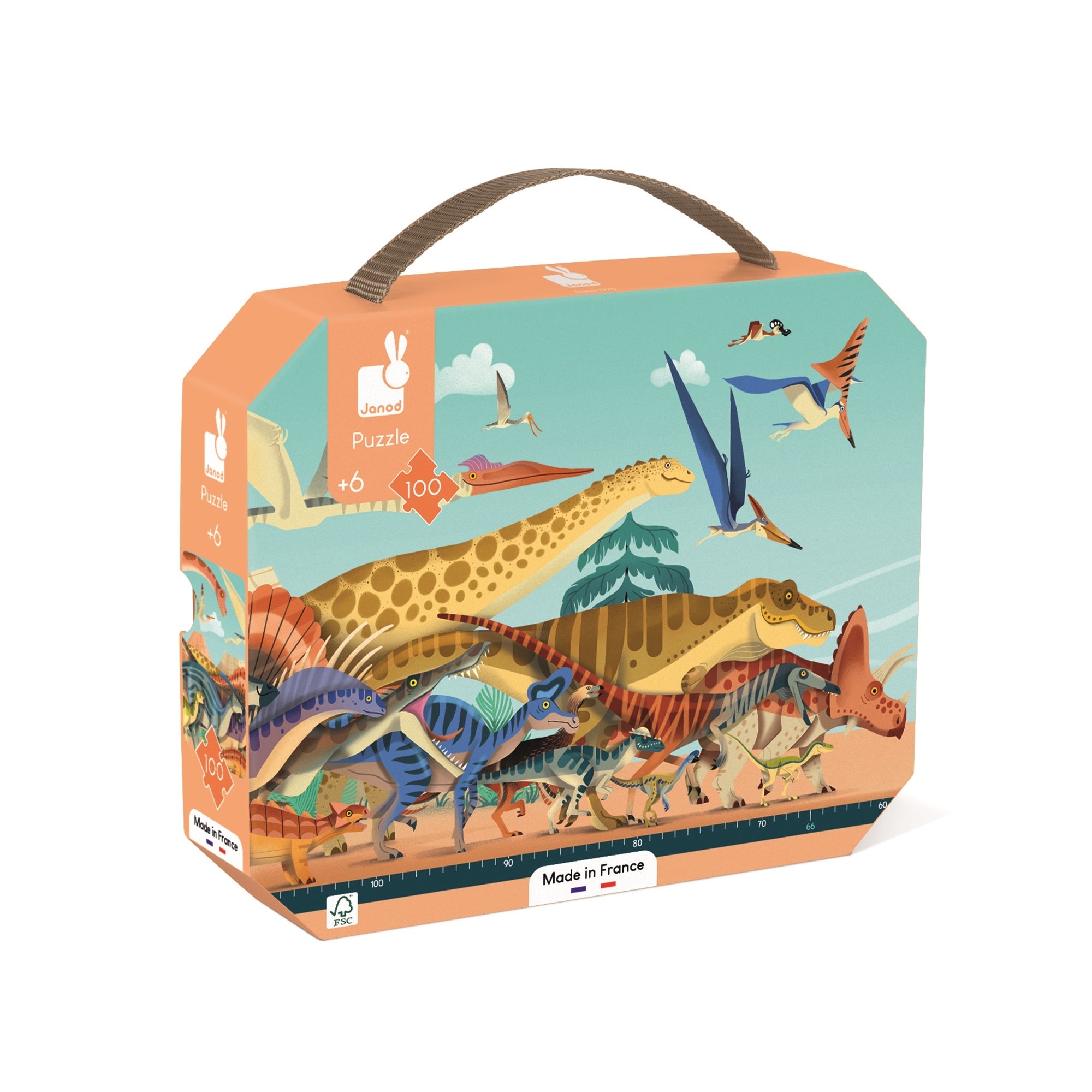 PZ100: PANORAMIQUE DINO JANOD PUZZLES