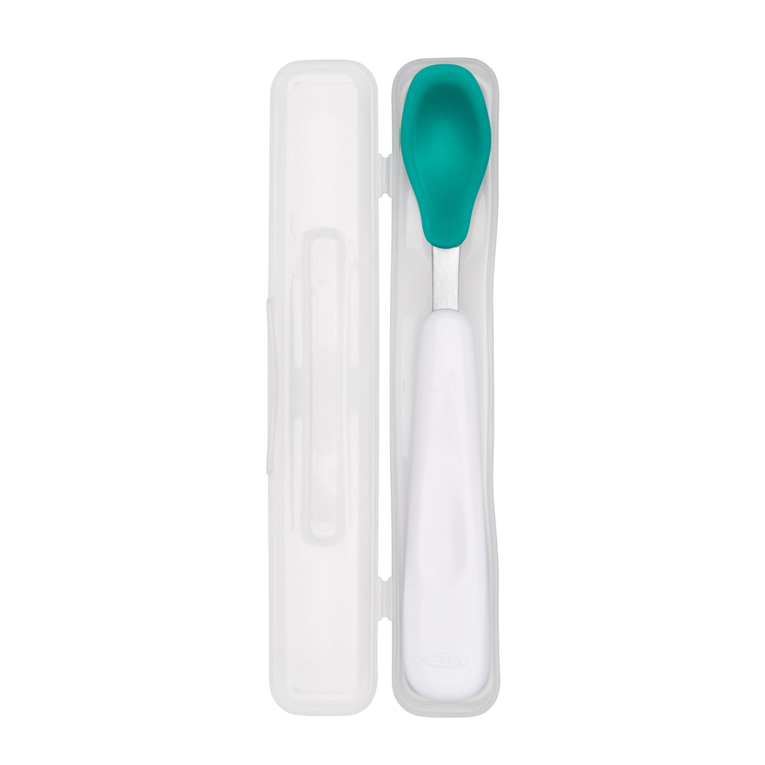 CUILLÈRE D'ALIMENTATION DE VOYAGE - TURQUOISE - ENS. 2 OXO TOT