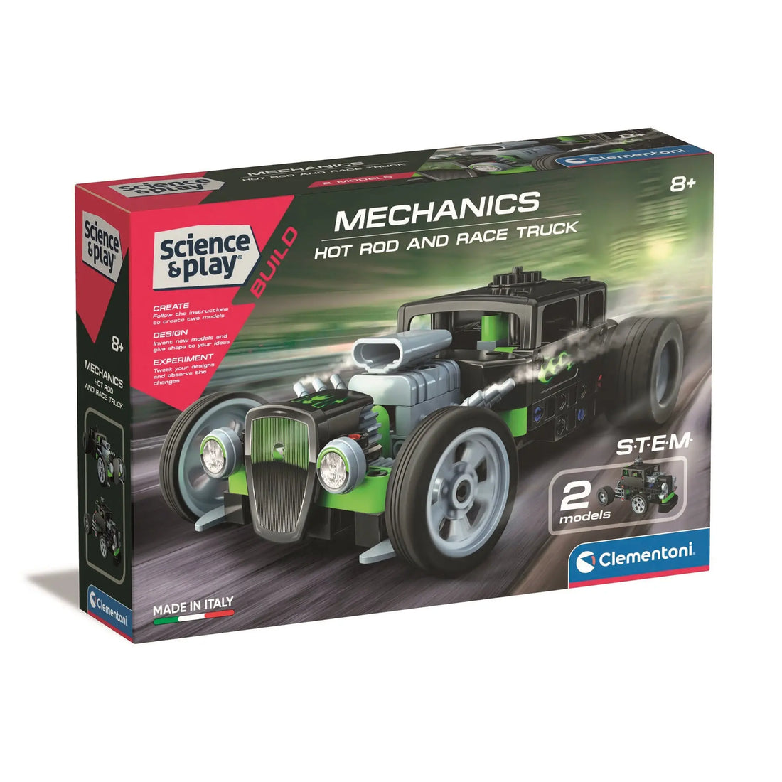 MECHANICS - VOITURE D'ACCÉLÉRATION ET CAMION CLEMENTONI