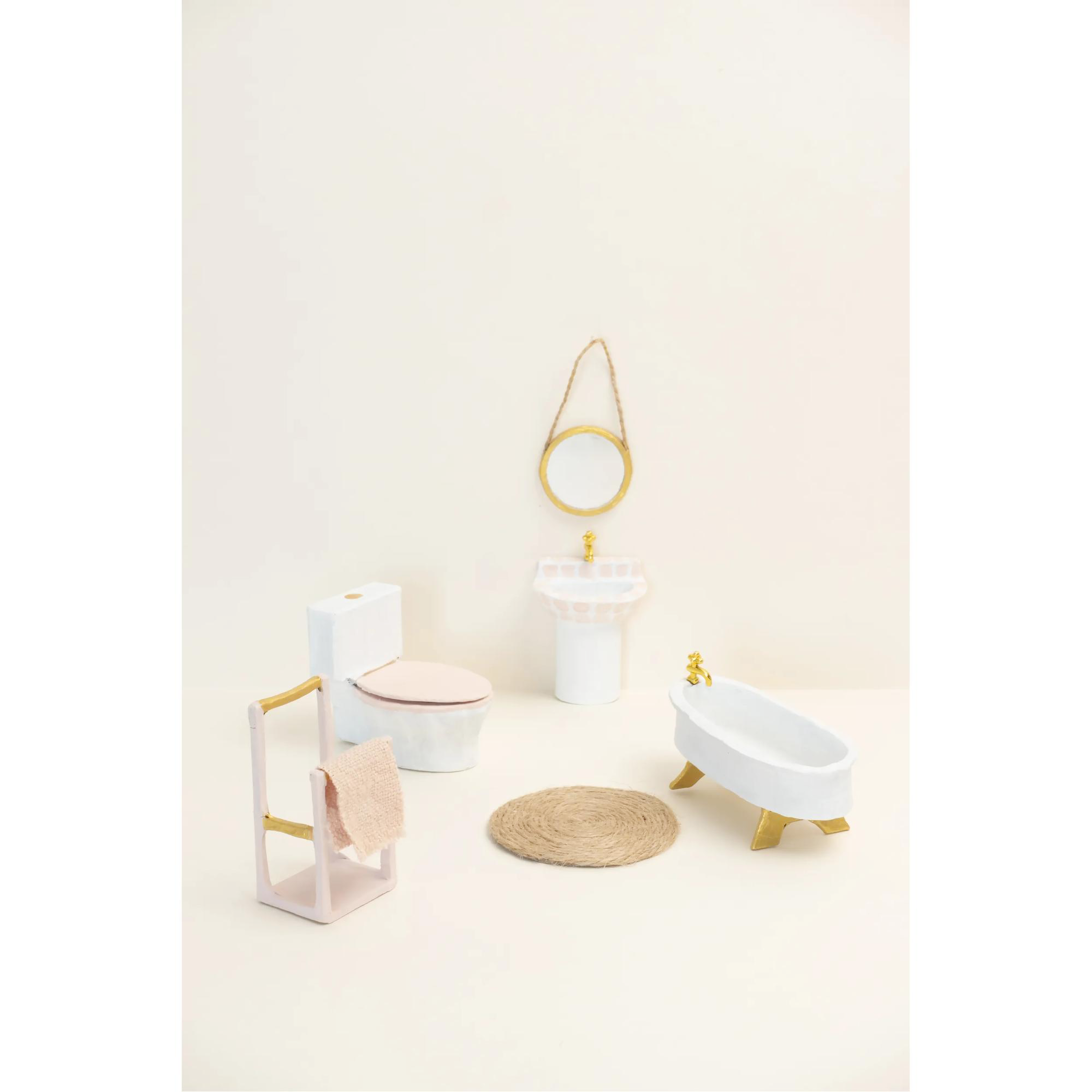 ASSORTIMENT DE 6 MINIATURES - SALLE DE BAIN