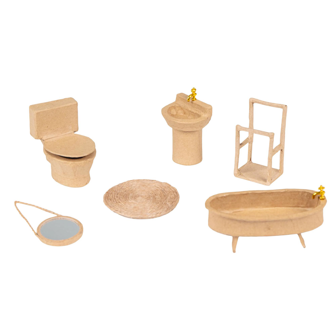 ASSORTIMENT DE 6 MINIATURES - SALLE DE BAIN