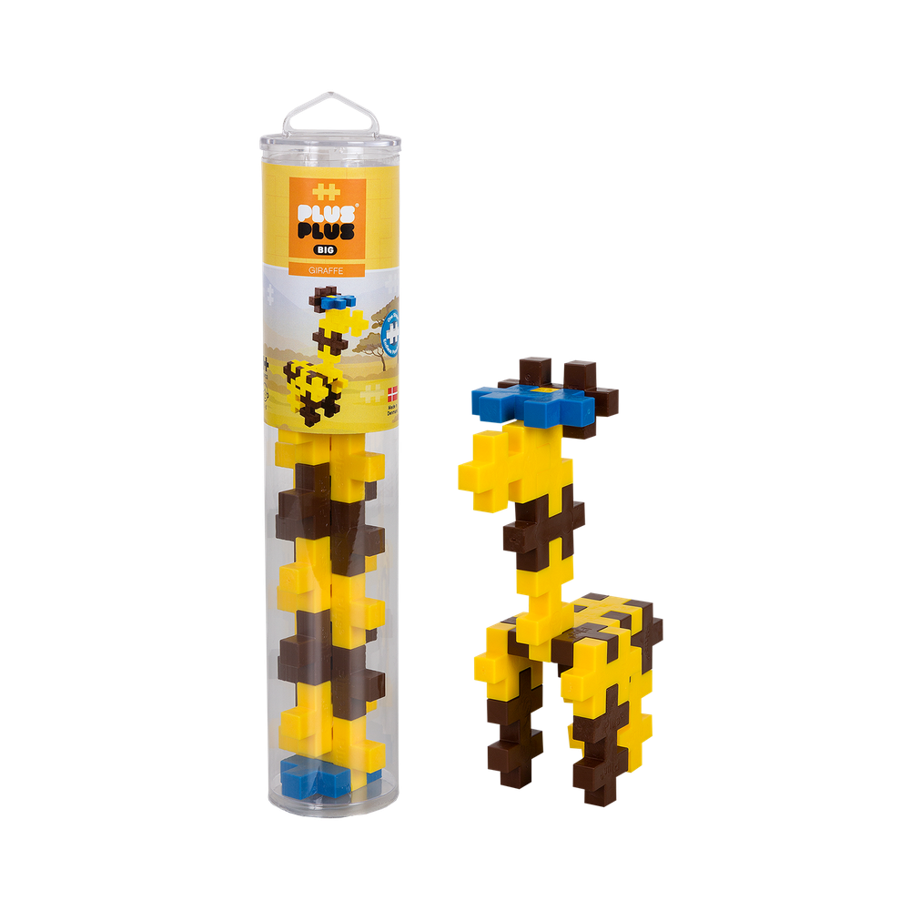 TUBE - BIG - GIRAFE - 15pcs PLUS PLUS