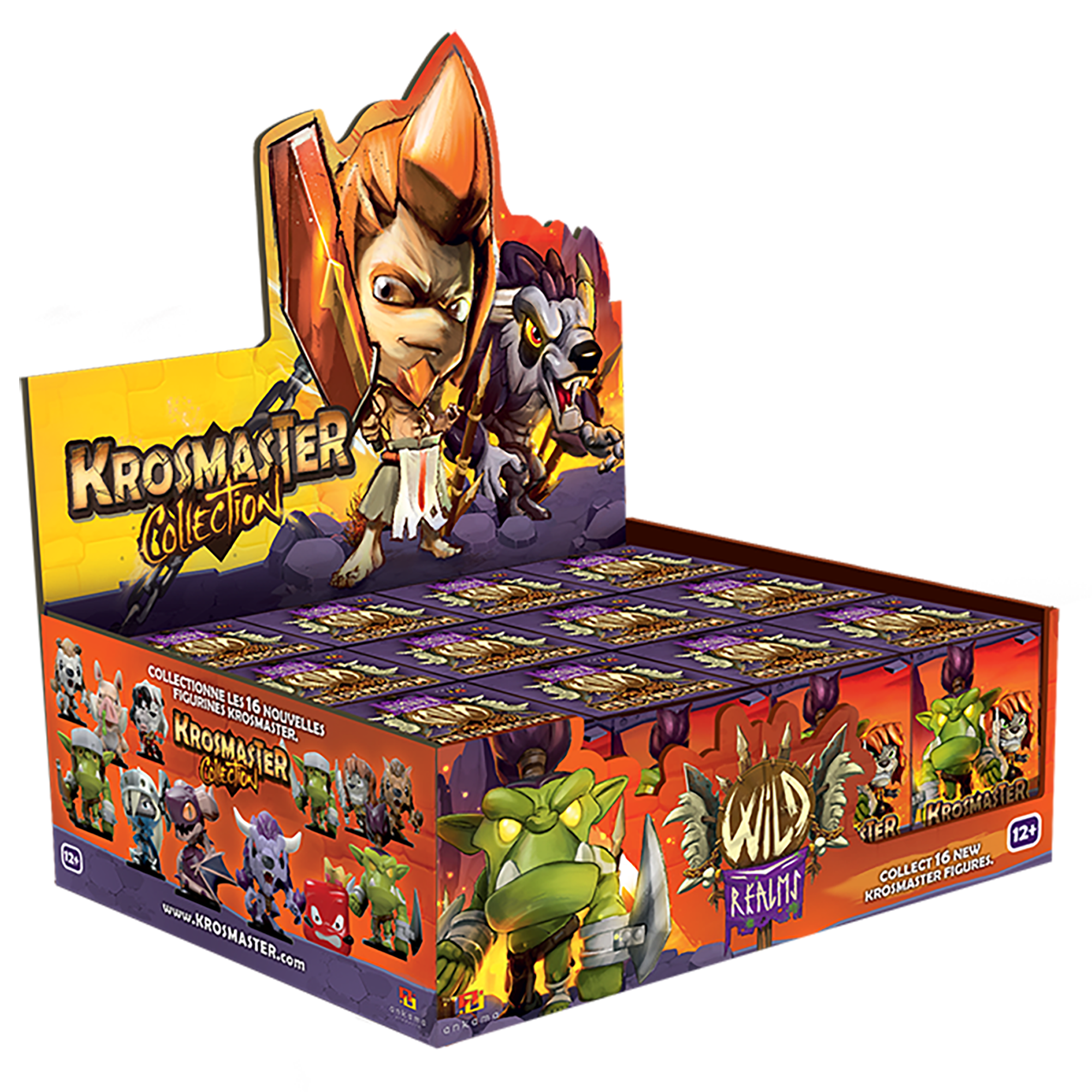 DISPLAY - BLINDBOX KROSMASTER - SAISON 5 (VENDU 12 UNITÉS) ANKAMA