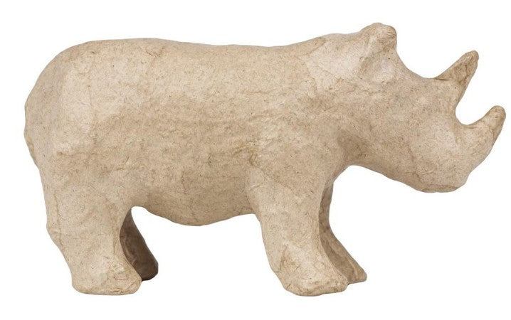 Rhinocéros 13x5x7cm DECOPATCH