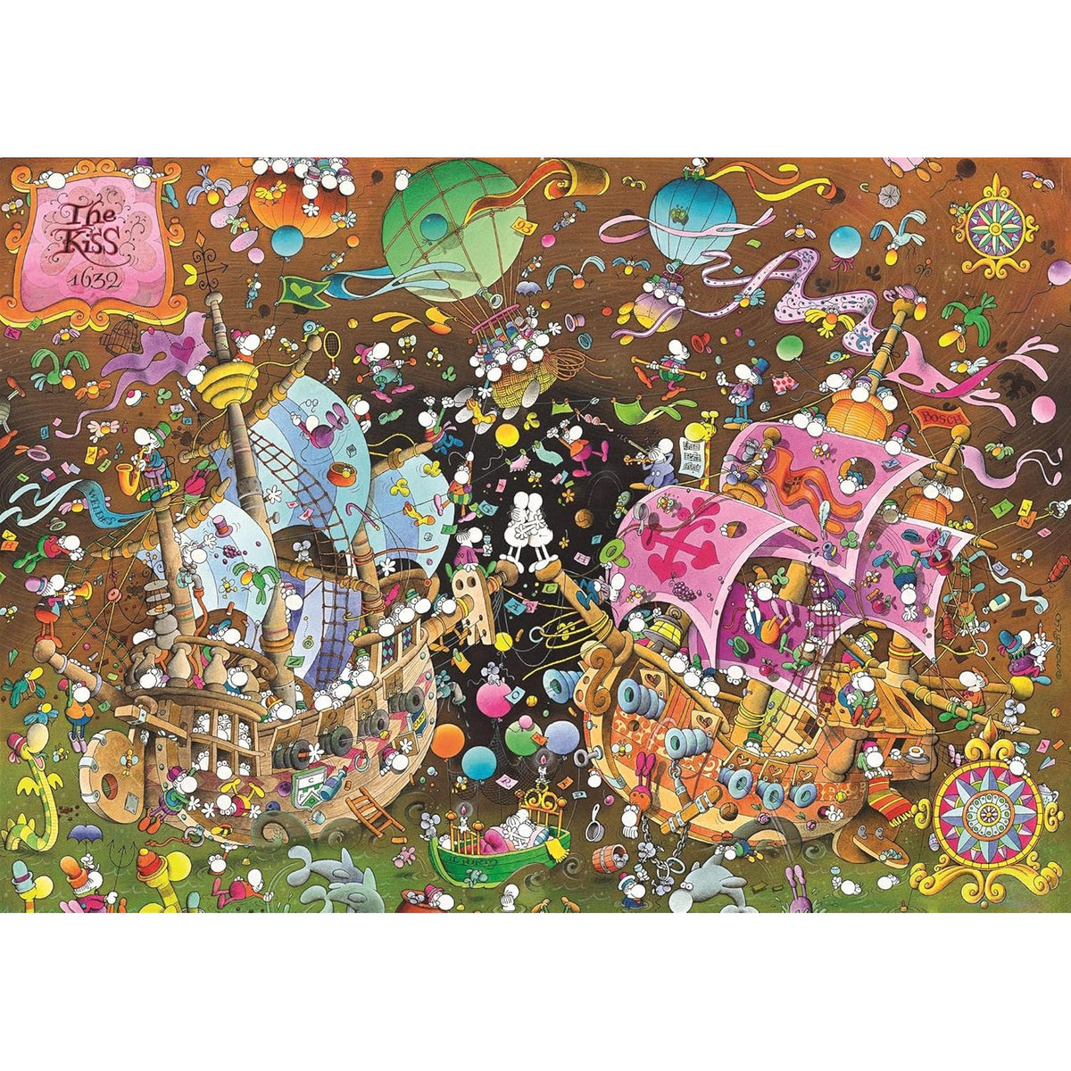 PZ6000: MORDILLO - LE BAISER CLEMENTONI PUZZLES