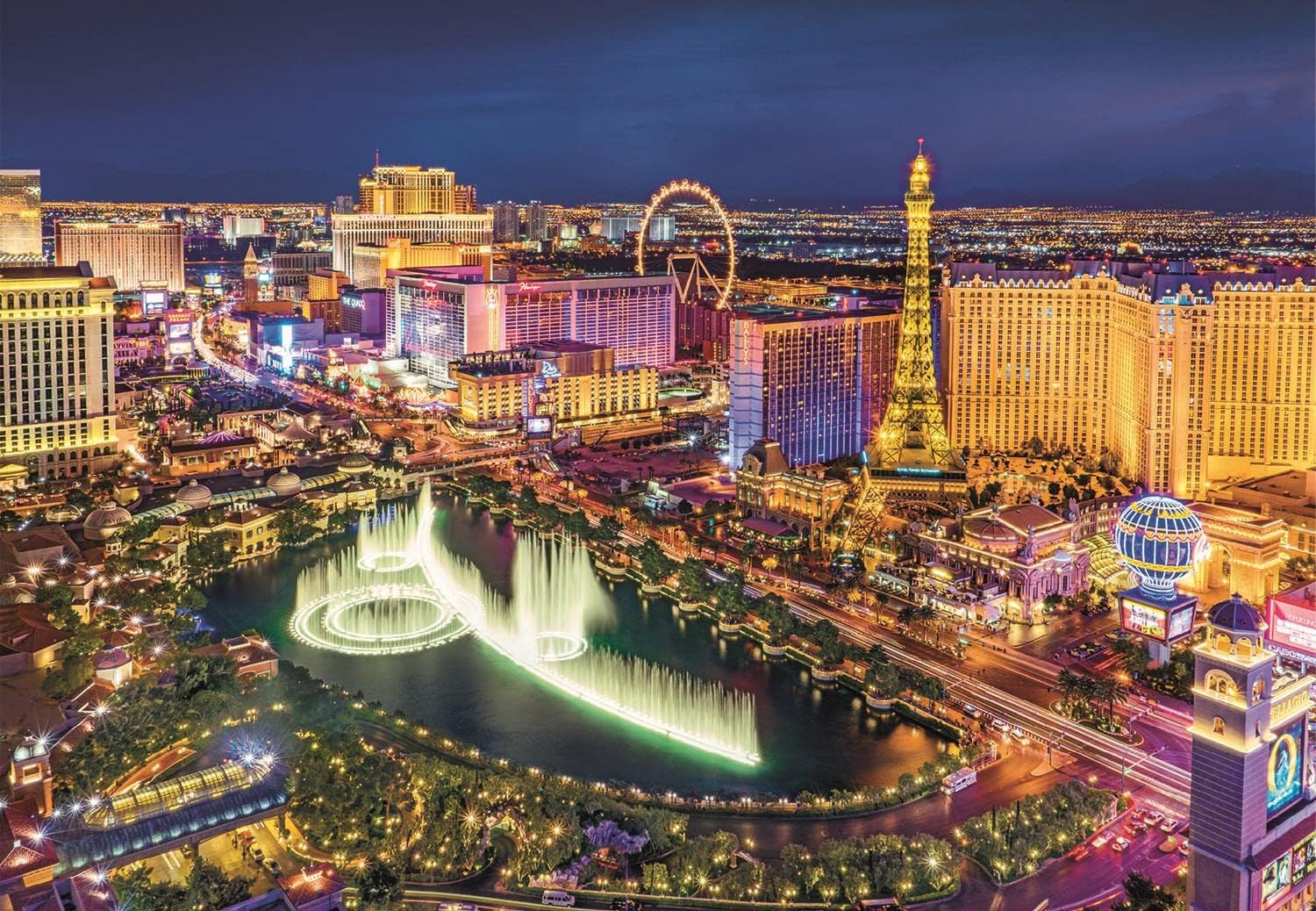 PZ6000: LAS VEGAS CLEMENTONI PUZZLES