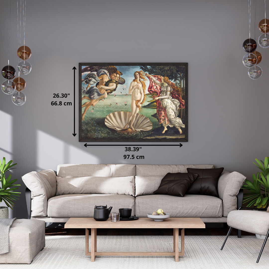 PZ2000: MUSEUM: LA NAISSANCE DE VÉNUS - BOTTICELLI CLEMENTONI PUZZLES