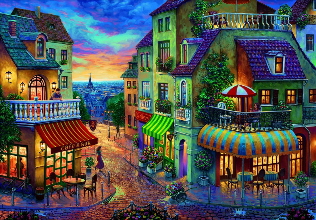 PZ2000: SE PROMENANT À PARIS CLEMENTONI PUZZLES