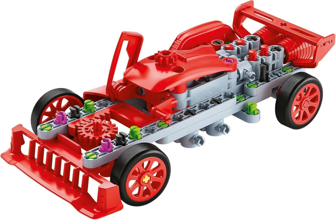 SCIENCE & JEU: ATELIER MÉCANIQUE - VOITURE LE MANS CLEMENTONI