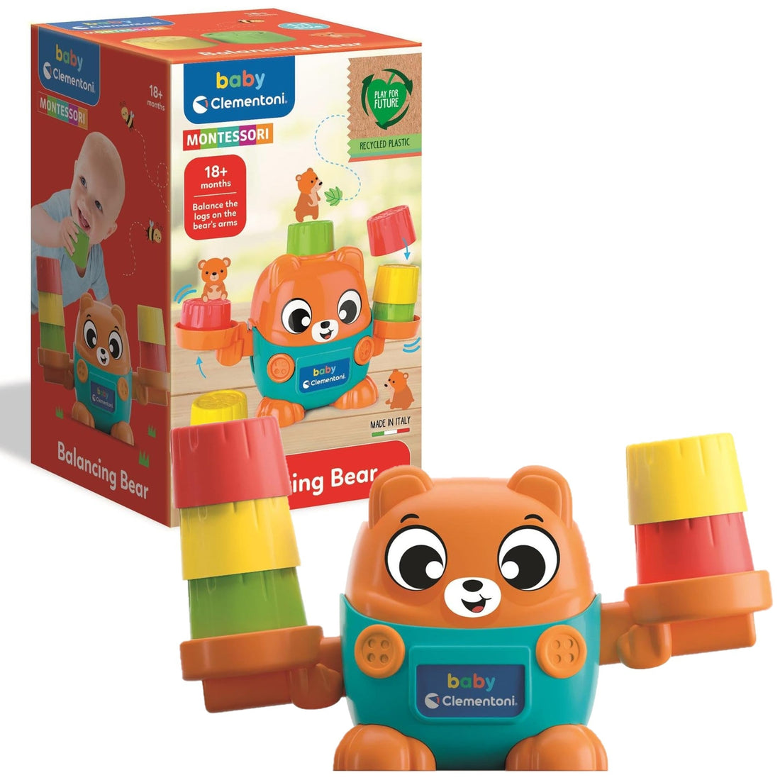 BABY MONTESSORI: OURS À BALANCER CLEMENTONI