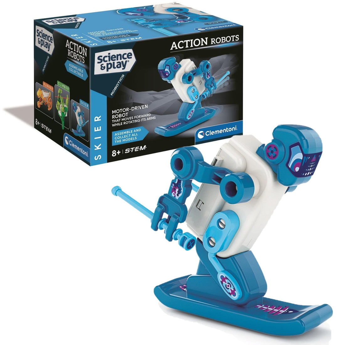 SCIENCE & JEU: EXTREME ROBOT - SKIEUR CLEMENTONI