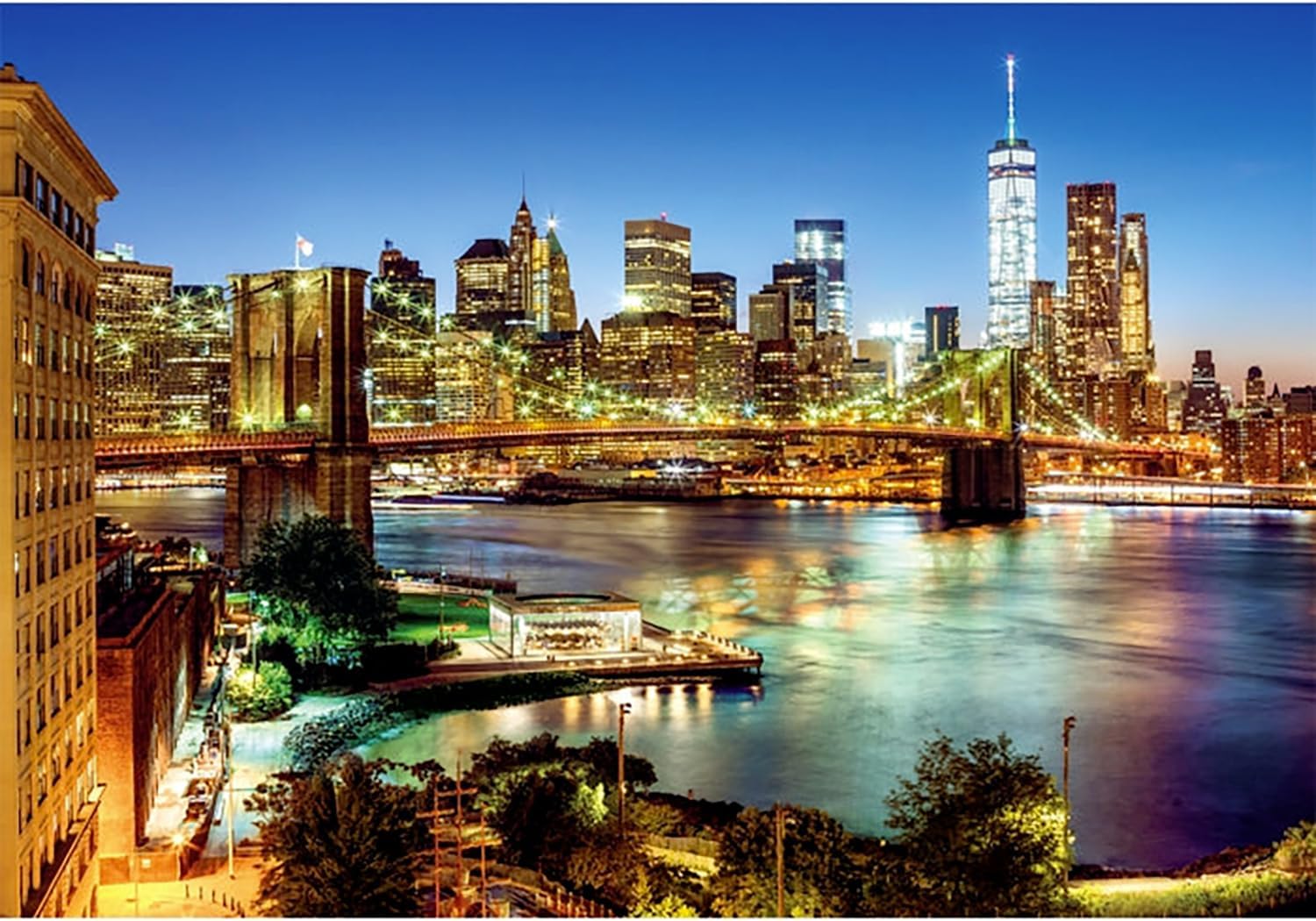 PZ6000: LUMIÈRE DU PONT DE BROOKLYN CLEMENTONI PUZZLES