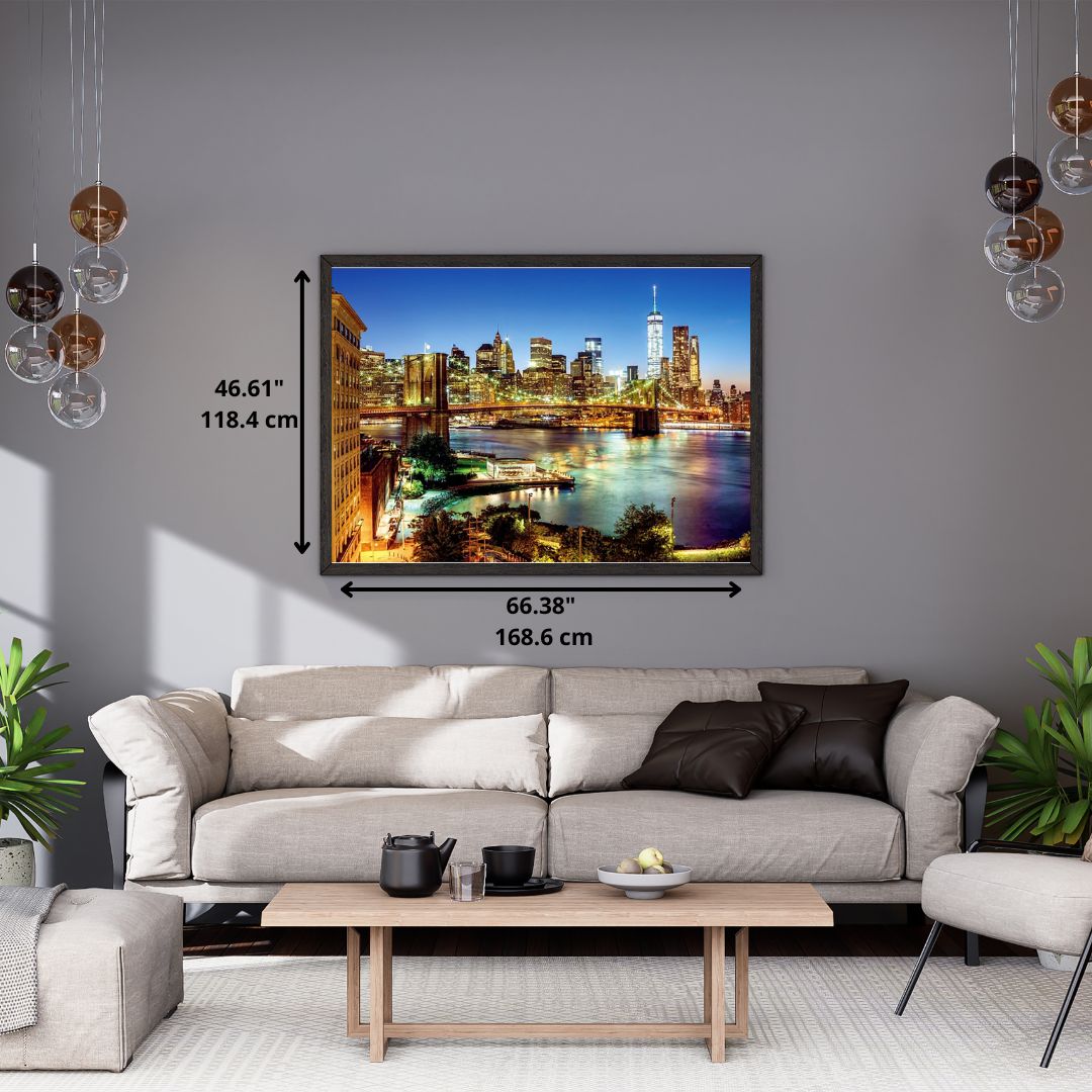 PZ6000: LUMIÈRE DU PONT DE BROOKLYN CLEMENTONI PUZZLES