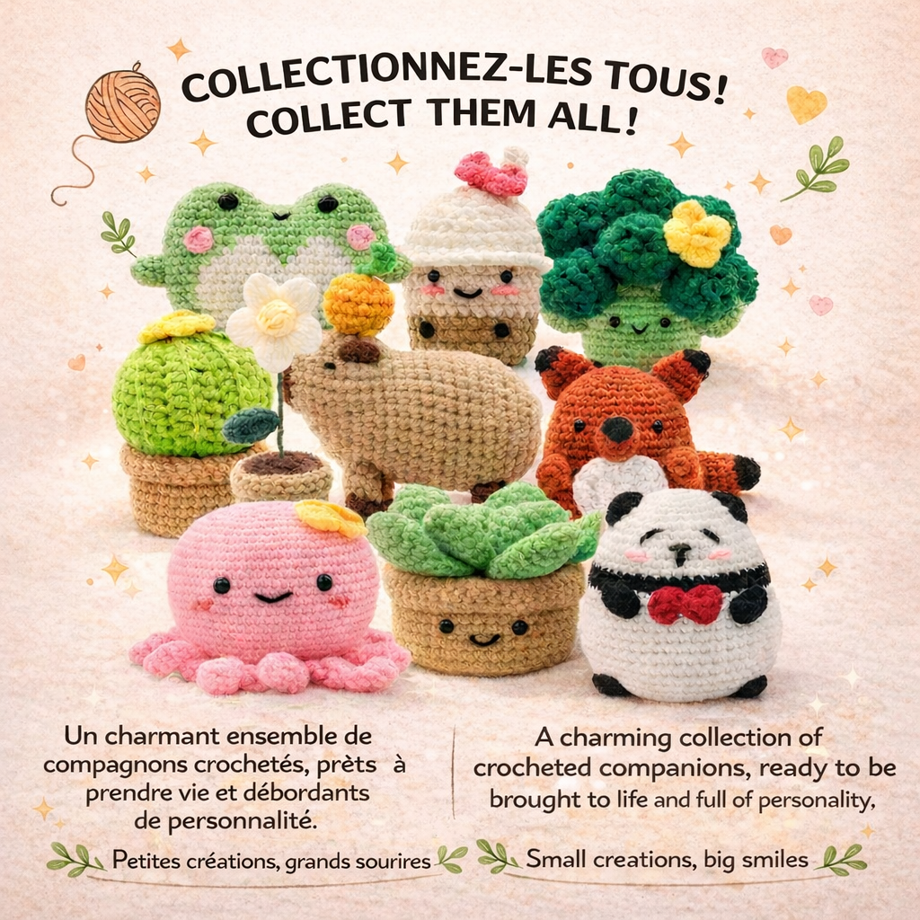 SMALL CACTUS DIY CROCHET KIT